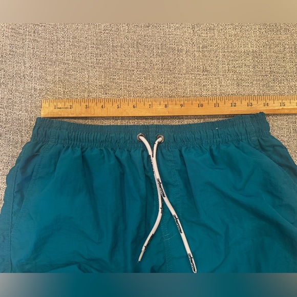 Maamgic Men’s Swim Shirts Swimwear Trunks Mesh Lining Quick Dry Turquoise Sz M - Picture 7 of 13